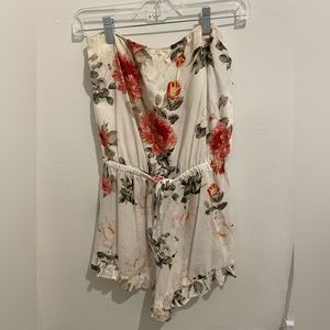 Yumi Kim strapless romper size small